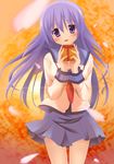  angel_beats! aqwiz bad_id bad_pixiv_id gift holding holding_gift irie_(angel_beats!) long_hair purple_eyes purple_hair school_uniform serafuku solo 