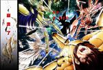  absurdres cygnus_hyoga cygnus_hyouga dragon_shiryu dragon_shiryuu hades highres pegasus_seiya phoenix_ikki saint_seiya scan 