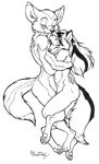  canine couple erin_middendorf female fox hug kat_vixen kit_fox love male nude olve romantic straight 