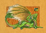  asydrayn claws dragon female feral horn raised_tail scalie solo wings 