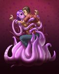  cuddle cuddling female frida human humon invalid_tag male mammal monster monster_girl monstergirl octopus purple purple_body tentacles tom 