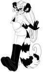  2008 boots cosplay female jessie lemur looking_at_viewer panda_dox pok&eacute;mon solo tail team_rocket zeriara_(character) 