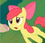  apple_bloom bow cum equine friendship_is_magic horse my_little_pony oral pony red_hair 