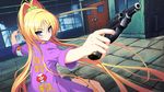  axanael blonde_hair blue_eyes game_cg gun nitroplus sakura_(axanael) sword tsuji_santa weapon 