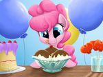  4:3 balloons blue_eyes cake candy candy_apple candy_apples cherry equine female feral food friendship_is_magic fur hair horse ice_cream mammal mud_bug my_little_pony pink_fur pink_hair pinkie_pie_(mlp) pony solo tongue wallpaper 