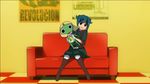  bad_id bad_pixiv_id couch green_hair holding inazuma_eleven inazuma_eleven_(series) keroro keroro_gunsou mistorene_callus parody pieces_of_sweet_stars seiyuu_connection smile solo spanish stuffed_toy tengen_toppa_gurren_lagann watanabe_kumiko yuzuha_(artist) 