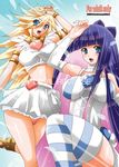  blush panty_&amp;_stocking_with_garterbelt panty_(character) panty_(psg) smile stocking_(character) stocking_(psg) 