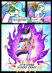  aura comic crown cutie_mark dialog dragon_ball dragon_ball_z english_text epic equine explosion female feral friendship_is_magic gem gems glow glowing glowing_eyes hair hi_res horn horse madmax magic mammal misleading multi-colored_hair my_little_pony parody pony princess princess_celestia_(mlp) purple_eyes rainbow_hair royalty scouter spoof text twilight_sparkle_(mlp) unicorn 