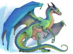  barbs dragon erection feral horns male matched_pair nude penis scalie skadjer solo wings 