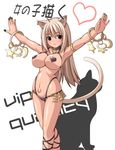  &hearts; animal_ears armlet big_breasts bracelet breasts cat catgirl collar feline female jewelry kemonomimi nekomimi piercing ring wide_hips 