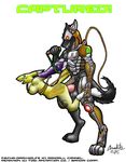  anaktis anal anal_penetration breasts canine cyborg digimon diphallism double_penetration female fox internal male multi_cock penetration rape renamon side_boob straight vaginal vaginal_penetration 