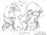  breasts couple covering_self eric_schwartz female glasses sabrina sketch skunk zig_zag 