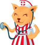  canine female firefox fox gown mammal mascot mascott medical nurse plain_background solo stethoscope transparent_background uniform unknown_artist 
