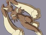  :3 brown female furball lopunny pok&eacute;mon solo 