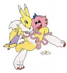  canine digimon female fox octopus renamon sex tentacles unknown_artist 