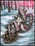  bethany_sellers feline female nude snow_leopard solo 