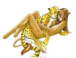  animal anthro anthro_bestiality ayame_emaya eyes_closed feline feral gay hindpaw interspecies leopard male nude sex 