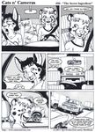  cats_n&#039;_cameras cats_n'_cameras comic dialog dialogue english_text feline female james_m_hardiman mammal manila manila_doyle milf monochrome mother parent sarina sarina_doyle serval text 