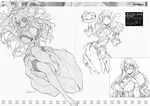  aflame_inferno freezing freezing_(series) hae-young_na monochrome onihime_vs scan unbalance_x_unbalance 