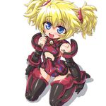  alternate_costume altines blonde_hair blue_eyes busou_shinki dd_(ijigendd) doll_joints flat_chest mecha_musume short_twintails solo thighhighs twintails 