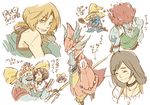  3boys 4girls brahne_raza_alexandros_xvi child eiko_carol female final_fantasy final_fantasy_ix freija_crescent freya_crescent garnet_til_alexandros_xvii male multiple_boys multiple_girls salamander_coral vivi_ornitier wain wain08 zidane_tribal 