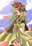  crown flower lilligant nintendo personification plant_girl pokemon 