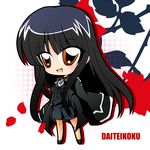  alice_soft black_hair brown_eyes chibi daiteikoku grecia_goebbels nazi sakaki_(pixiv86696) 