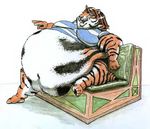  fat feline female morbidly_obese obese solo stellos tiger 