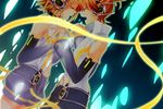  1girl arm_warmers bad_id bad_pixiv_id blonde_hair brother_and_sister closed_eyes detached_sleeves hair_ornament hair_ribbon hairclip headphones holding_hands kagamine_len kagamine_len_(append) kagamine_rin kagamine_rin_(append) open_mouth ribbon ryou_(fallxalice) short_hair siblings twins vocaloid vocaloid_append 
