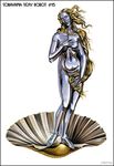  clam_shell female hajime_sorayama nude parody pinup robot shiny solo technophilia 