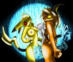  arched_back blonde_hair breasts couple cum electricity eyes_closed face_markings female funky_background gasp hair insertion lesbian long_blonde_hair long_hair looking_at_viewer masturbation navel nipples open_mouth orgasm penetration pikachu pok&eacute;mon pok&eacute;morph pussy raichu red_eyes sex shocking tail tail_sex unknown_artist vaginal vaginal_penetration 
