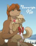  adam_wan baby canine couple cub drama female it&#039;s_awwwright kio_(keovi) male not_midget parody ribbons sex sheath shopped size_difference zaush_(character) 