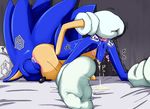  anal anal_dildo anal_insertion anal_masturbation dildo insertion male sex_toy socks solo sonic_(series) 