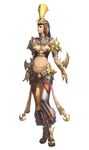  armor artist_request atlantica_online black_hair crown highres jewelry long_hair makeup necklace solo 