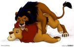  anal anal_penetration ass_up chris_mckinley cum cum_drip disney doggy_position doggystyle domination dripping feline feral feral_on_feral from_behind gay grab hump humping incest lion male mammal mufasa penetration plain_background scar scar_(the_lion_king) sex the_lion_king white_background 