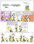  blonde_hair calvin calvin_and_hobbes clothing comic feline friendship_is_magic fur hair hobbes human male mammal my_little_pony orange orange_fur plain_background shirt shoes short_pants stripes television tiger white_background 