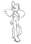  angel angel_wings breasts cat darkdoomer feline female nude piercing smoking solo wings 