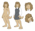  blind breasts canine dog female jailbird maggie mammal model_sheet nude solo spaniel 