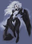  armor breasts elf fantasy female pavypavy pointy_ears small_breasts solo thighs topless wide_hips 