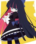  dress food goth gothic panty_&amp;_stocking_with_garterbelt pantyhose stocking_(character) stocking_(psg) 