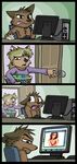  busted canine caught comic computer female furtive human male masturbation parody photo role_reversal shame silent straight the_truth tirrel uhoh what_has_science_done wolf 