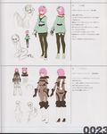  absurdres alternate_costume artbook bangs highres lili_levinas non-web_source pantyhose senkou_no_ronde translation_request 