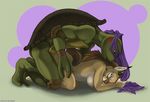  ayelet aylie doggy_position donatello_(tmnt) feline female lynx male sex straight teenage_mutant_ninja_turtles turtle 