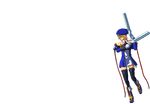  animated animated_gif arc_system_works beret blazblue blonde_hair fail failure gif gun hat lol noel_vermillion uniform weapon 