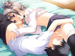  bed censored chikotam game_cg kiss_x_demon_lord_x_darjeeling nipples penis pussy pussy_juice sanjouji_shinobu sex short_hair 