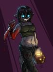  blood female guro knife midriff solidasp solo 