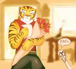  fail feline female kung_fu_panda master_tigress shanbazall solo tiger 