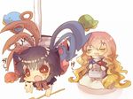  bad_id bad_pixiv_id chibi crane_game hijiri_byakuren houjuu_nue masirosu multiple_girls touhou ufo 