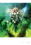  android cyborg dimension_zero male_focus power_armor soejima_shigenori solo weapon wings 