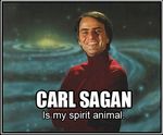  awesome balaa carl_sagan crossed_arms english_text galaxy grin hair high_on_moon_rocks human humor image_macro lol_comments male mammal not_furry smile solo space spirit_animal sweater text turtleneck unknown_artist 